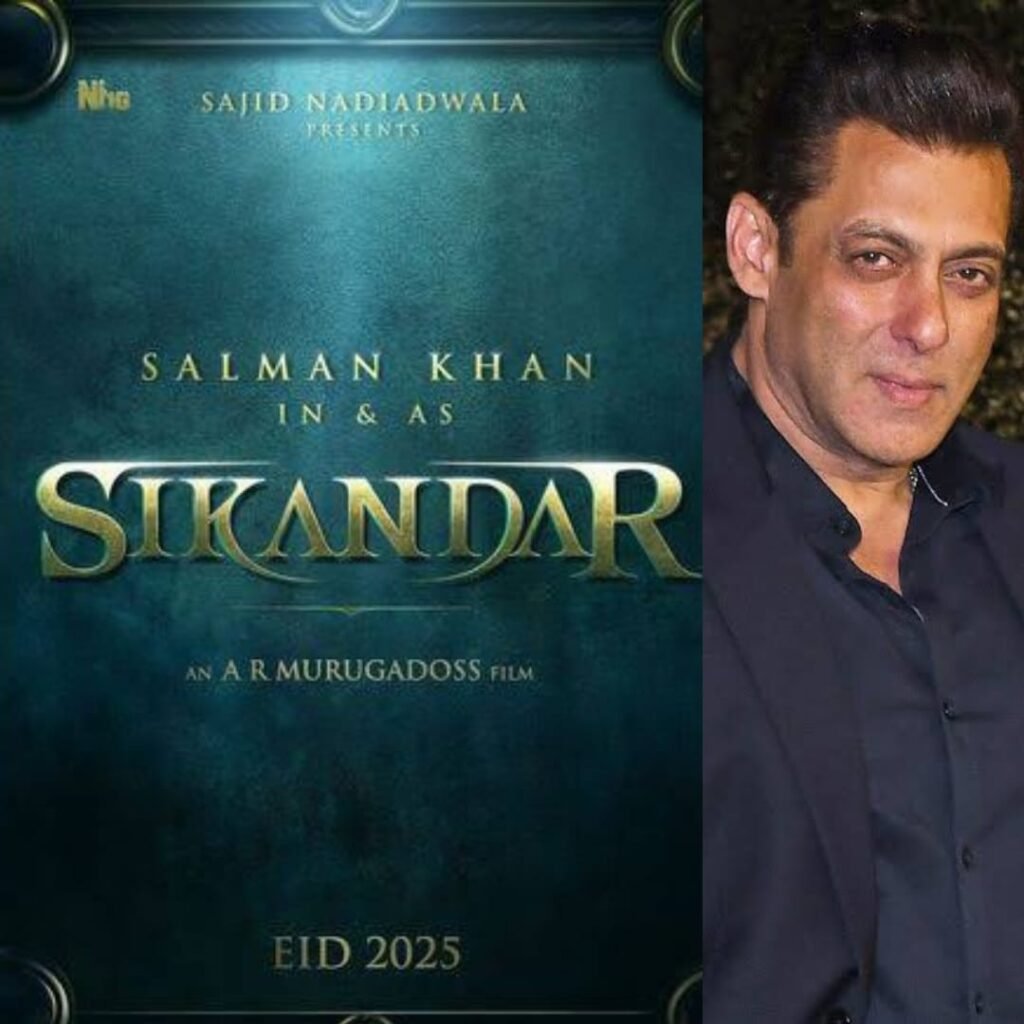 Sikandar Salman Khan is going to make an action comeback on Eid 2025…